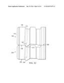 ADJUSTABLE LOCATOR RETAINING WALL BLOCK AND MOLD APPARATUS diagram and image