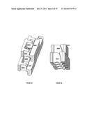 ADJUSTABLE LOCATOR RETAINING WALL BLOCK AND MOLD APPARATUS diagram and image