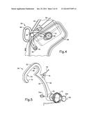 DOOR PROP IN A LAWN MOWER diagram and image