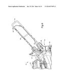 DOOR PROP IN A LAWN MOWER diagram and image