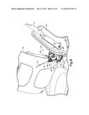 DOOR PROP IN A LAWN MOWER diagram and image