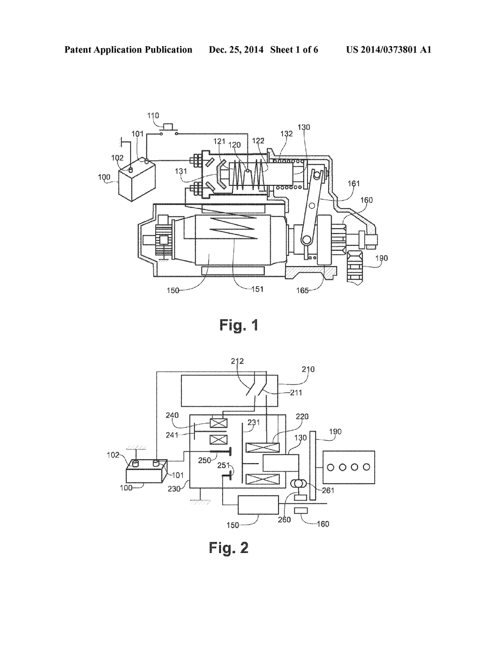 MULTI-CONTACTOR DEVICE, IN PARTICULAR FOR CONTROLLING AN ELECTRIC STARTER - diagram, schematic, and image 02