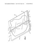 BI-CHANNEL COOLANT TUBE HAVING CROSSOVER CHANNELS TO ALLOW COOLANT     INTERACTION diagram and image