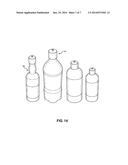 Reusable Rotating Bottle Cap Markers for Bottles and Containers diagram and image