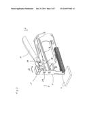 STAPLER WITH ARRANGEMENT FOR TENSIONING AN ELASTIC MEMBER FORMING PART OF     THE STAPLER diagram and image