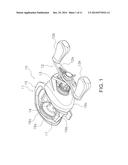 DUAL-BEARING REEL SPOOL BRAKING DEVICE AND A DUAL-BEARING REEL diagram and image