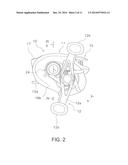 DUAL-BEARING REEL SPOOL BRAKING DEVICE AND A DUAL-BEARING REEL diagram and image