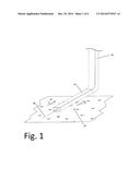 Stabilizing Support For A Downspout Extension diagram and image