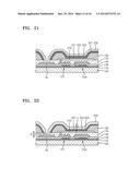 ORGANIC LIGHT EMITTING DISPLAY APPARATUS AND METHOD OF MANUFACTURING THE     SAME diagram and image