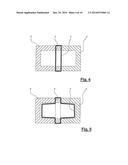 METHOD FOR PRODUCING A PLASTIC ARTICLE, AND PART OF A BLOW-MOULD diagram and image