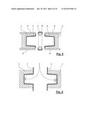 METHOD FOR PRODUCING A PLASTIC ARTICLE, AND PART OF A BLOW-MOULD diagram and image