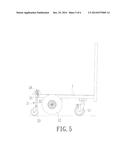 CASTER SWITCH UNIT FOR CARRY-AND-TRANSPORT DEVICE diagram and image