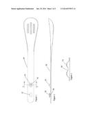 TONGS SEPARABLE INTO TWO SERVING IMPLEMENTS OR THE LIKE diagram and image