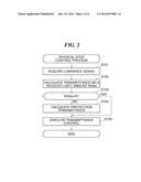 IMAGE PICKUP APPARATUS CAPABLE OF CONTROLLING TRANSMITTANCE OF     TRANSMITTANCE CHANGING MEMBER, METHOD OF CONTROLLING IMAGE PICKUP     APPARATUS, AND STORAGE MEDIUM diagram and image