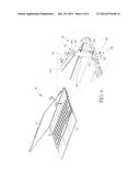 SUPPORTING MECHANISM AND ELECTRONIC DEVICE THEREWITH diagram and image