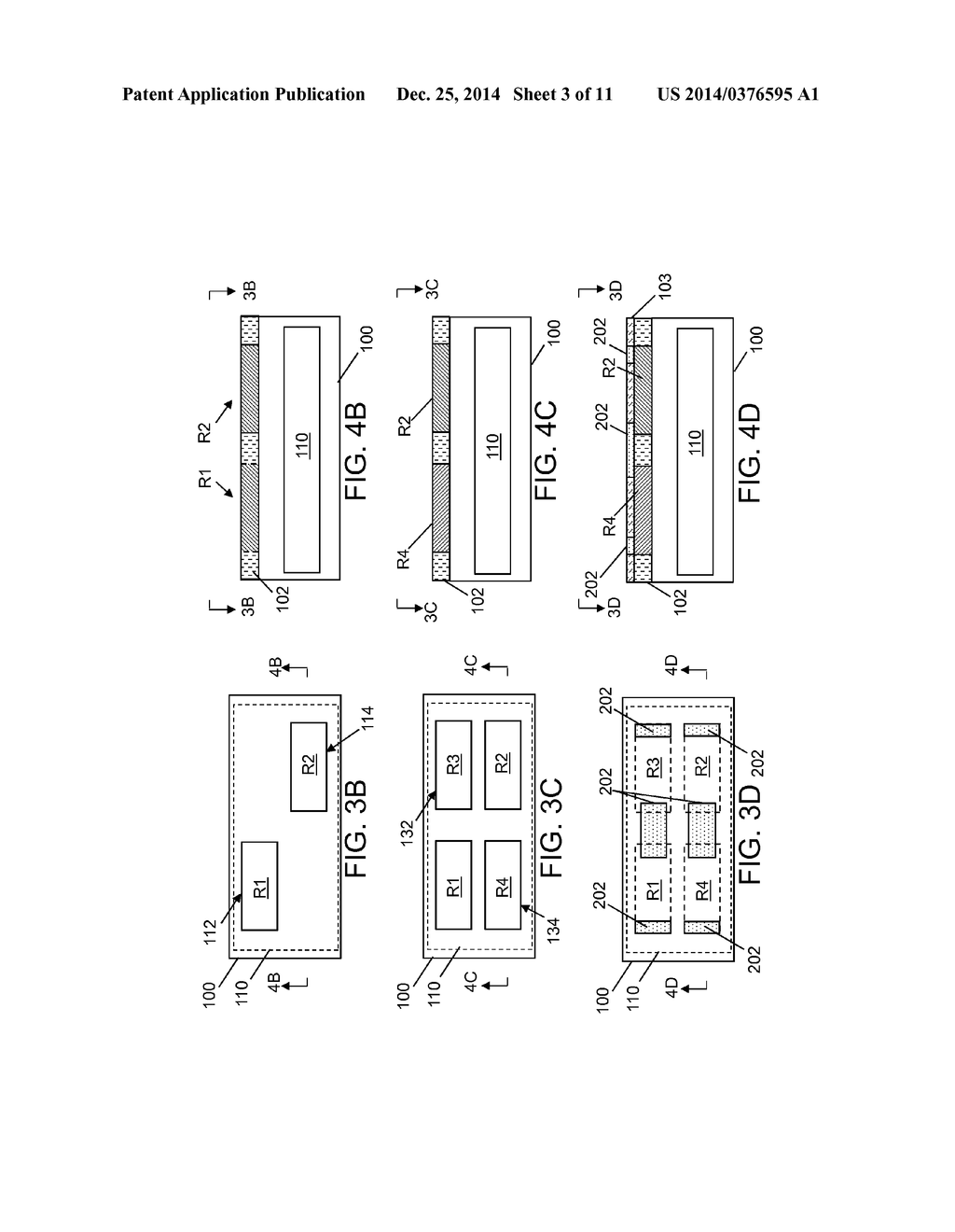 THERMORESISTANCE SENSOR STRUCTURE FOR INTEGRATED CIRCUITS AND METHOD OF     MAKING - diagram, schematic, and image 04