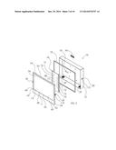 ENCLOSURE DEVICE FOR A VIDEO DISPLAY diagram and image