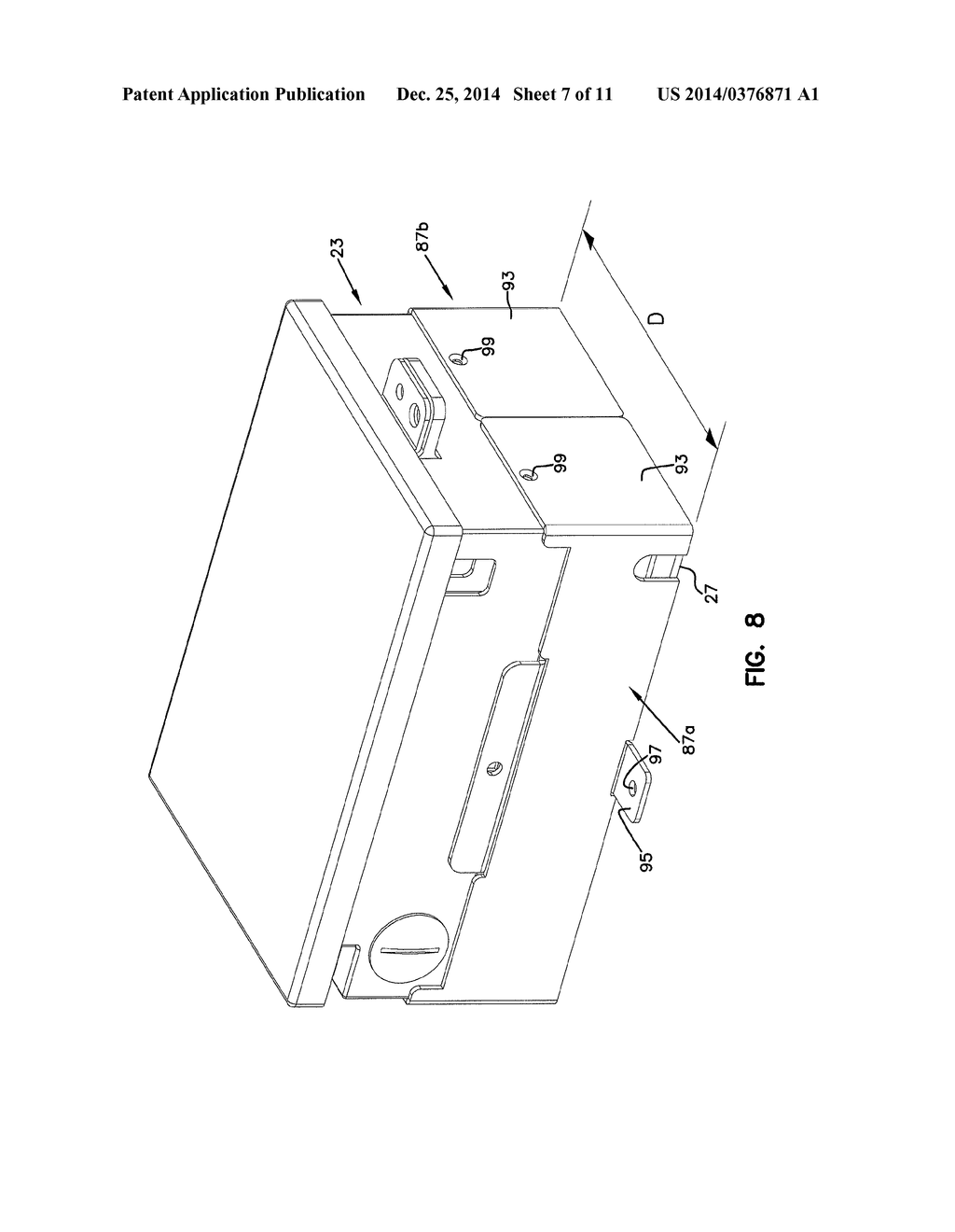 FIBER OPTIC ENCLOSURE WITH TEAR-AWAY SPOOL - diagram, schematic, and image 08