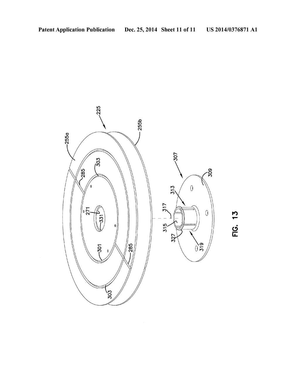 FIBER OPTIC ENCLOSURE WITH TEAR-AWAY SPOOL - diagram, schematic, and image 12