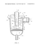 CENTRIFUGAL WATER SEPARATOR FOR A FUEL CELL SYSTEM diagram and image