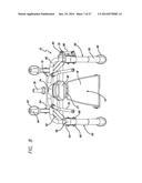 SWIVELING USER SUPPORT FOR EXCERCISE MACHINE diagram and image