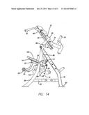 SWIVELING USER SUPPORT FOR EXCERCISE MACHINE diagram and image