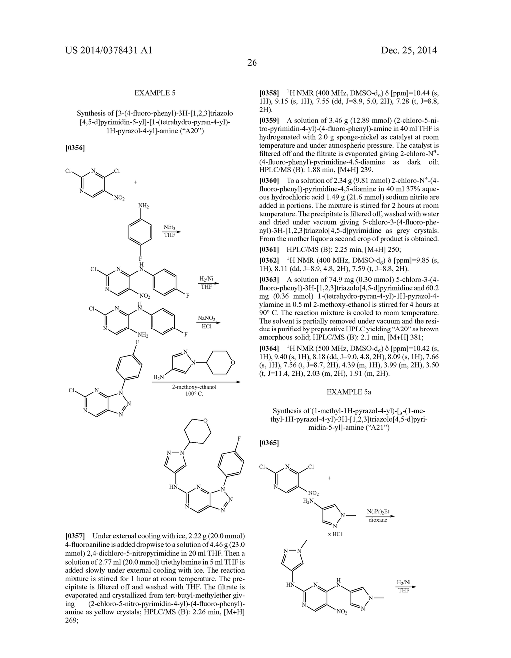 TRIAZOLO[4,5-D]PYRIMIDINE DERIVATIVES - diagram, schematic, and image 27