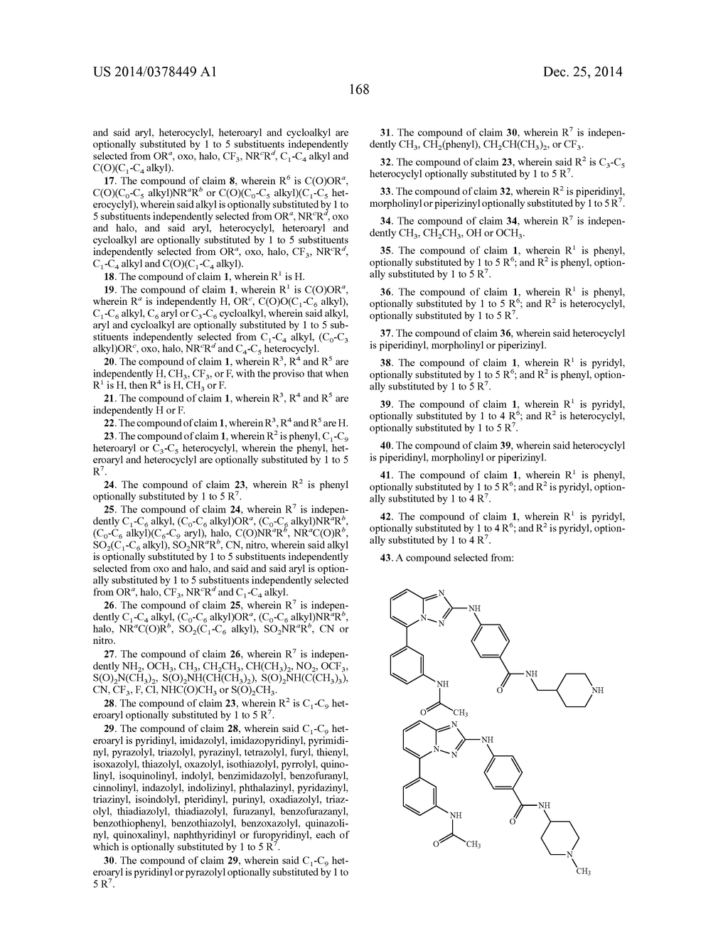 TRIAZOLOPYRIDINE JAK INHIBITOR COMPOUNDS AND METHODS - diagram, schematic, and image 169