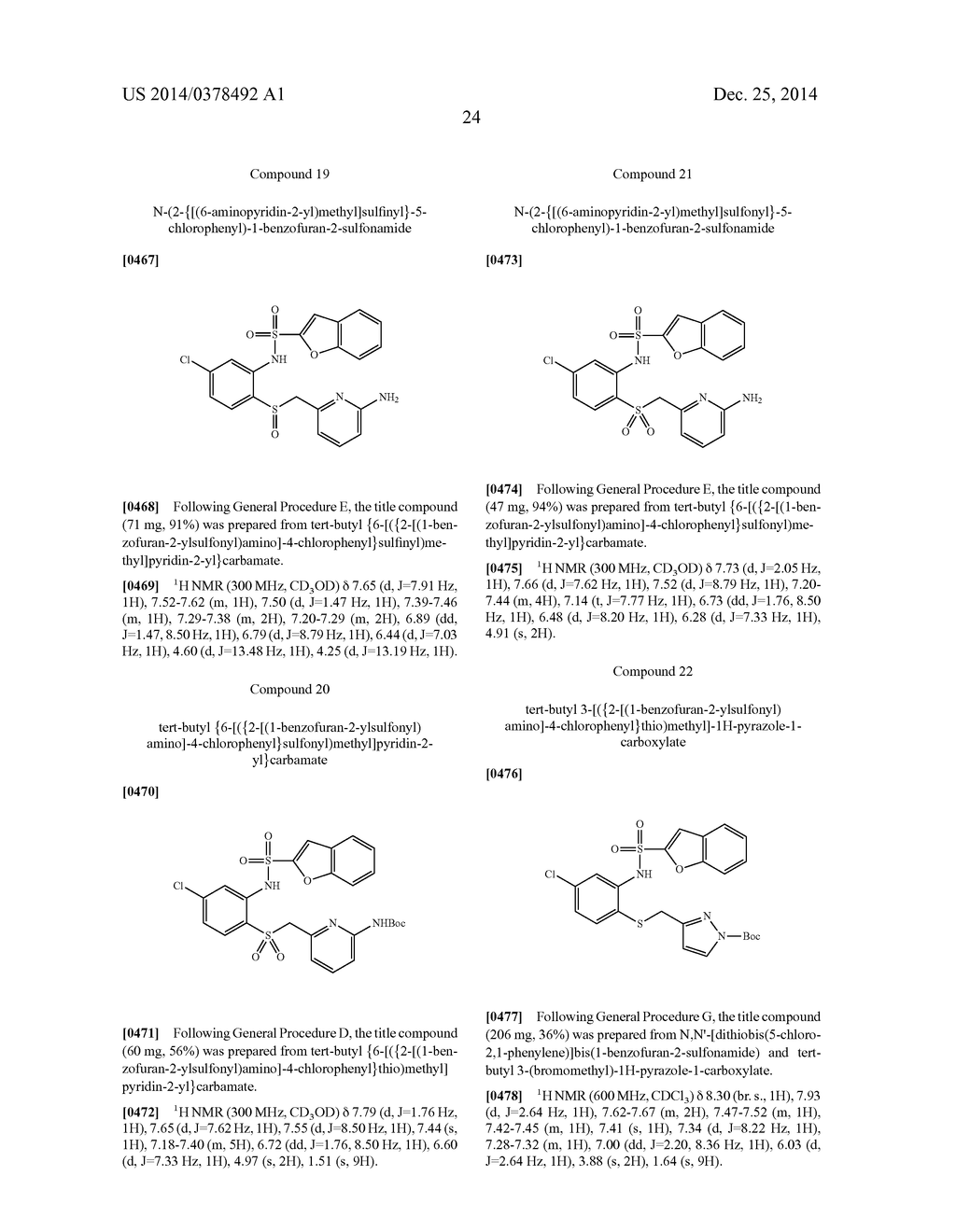 SULFUR DERIVATIVES AS CHEMOKINE RECEPTOR MODULATORS - diagram, schematic, and image 25