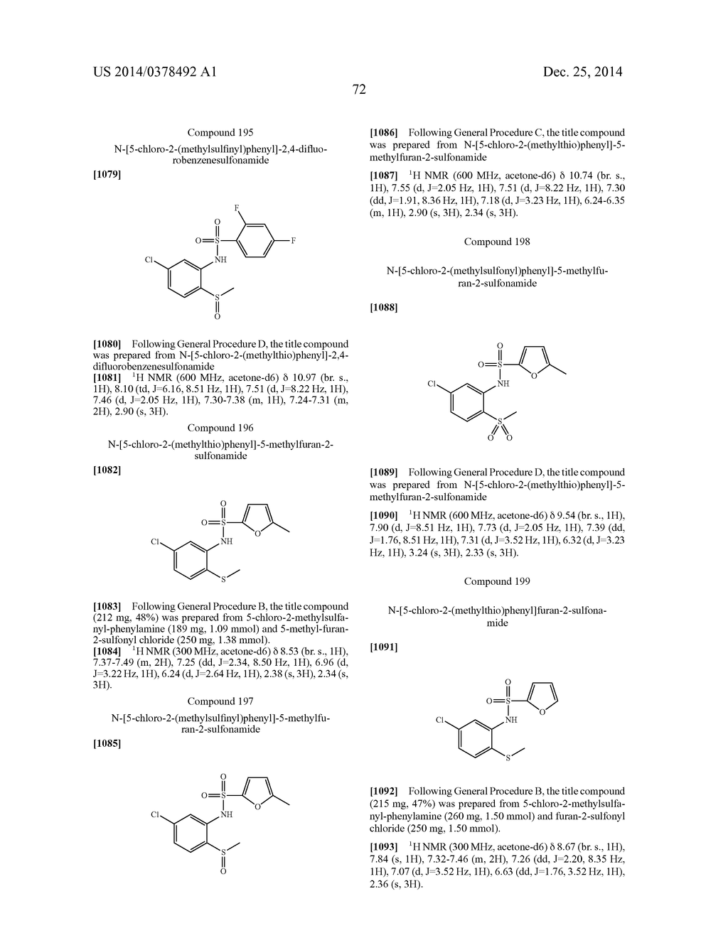 SULFUR DERIVATIVES AS CHEMOKINE RECEPTOR MODULATORS - diagram, schematic, and image 73