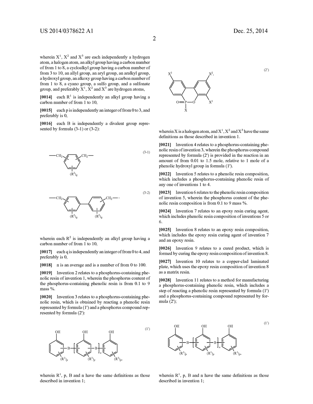 PHOSPHORUS-CONTAINING PHENOLIC RESIN, METHOD FOR MANUFACTURING THE SAME,     AND USE OF THE SAME - diagram, schematic, and image 15