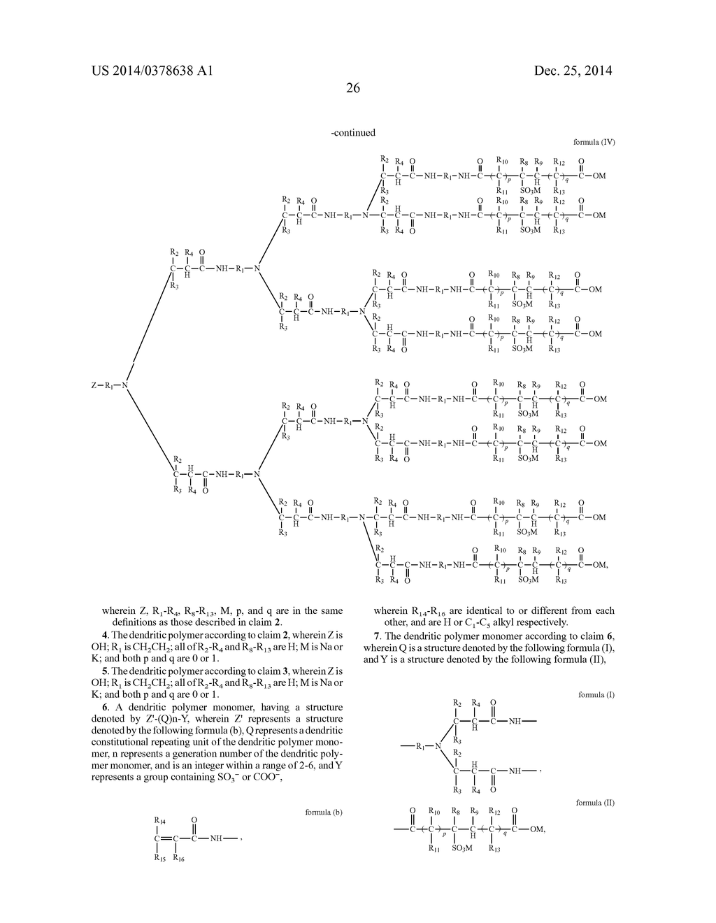 DENDRITIC POLYMER, DENDRITIC POLYMER MONOMER, AND HYPERBRANCHED COPOLYMER - diagram, schematic, and image 27