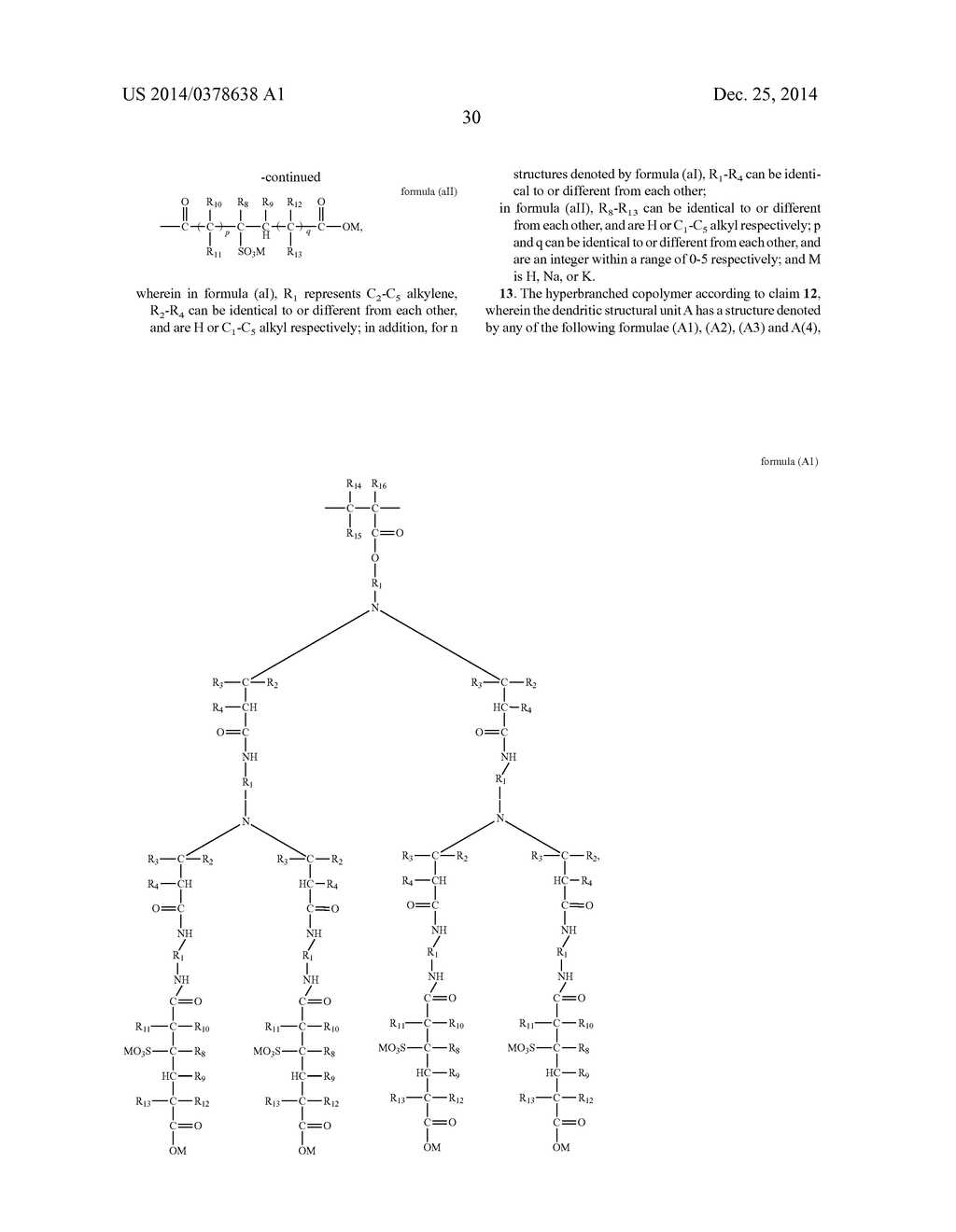 DENDRITIC POLYMER, DENDRITIC POLYMER MONOMER, AND HYPERBRANCHED COPOLYMER - diagram, schematic, and image 31