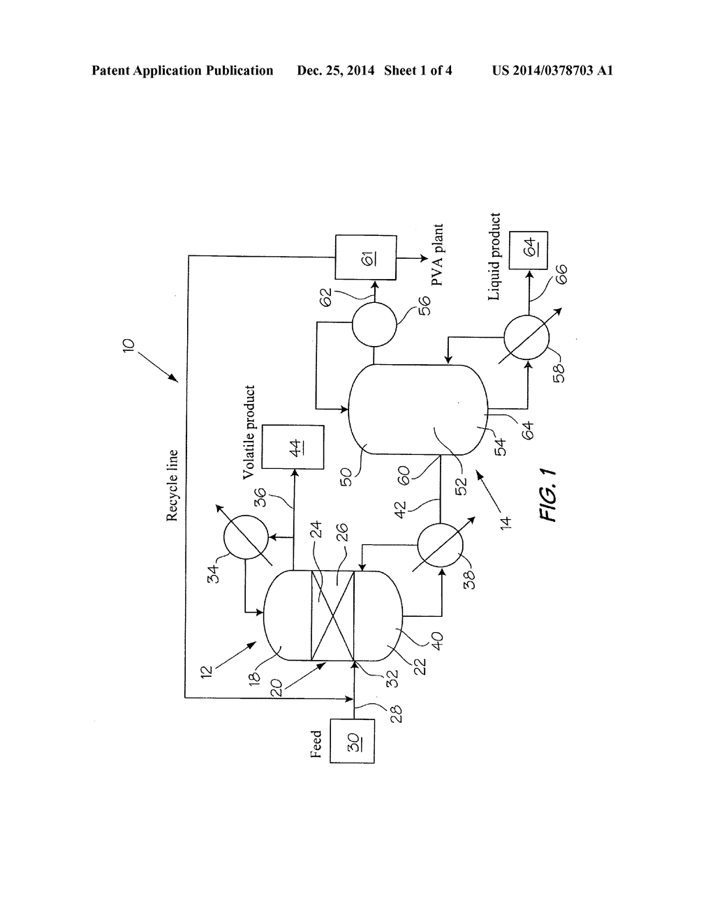 Process for recovery of a carboxylic acid from a feed stream containing     the corresponding ester - diagram, schematic, and image 02