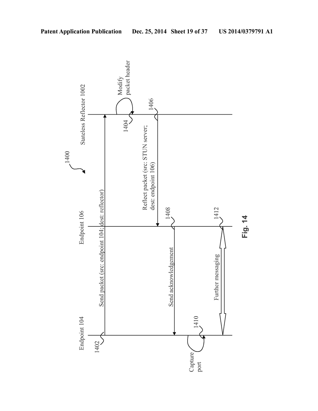 SYSTEM AND METHOD FOR SIGNALING AND DATA TUNNELING IN A PEER-TO-PEER     ENVIRONMENT - diagram, schematic, and image 20