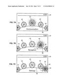 INFORMATION DISPLAY DEVICE FOR VEHICLE diagram and image