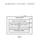 PROGRAM EXECUTION INTEGRITY VERIFICATION FOR A COMPUTER SYSTEM diagram and image