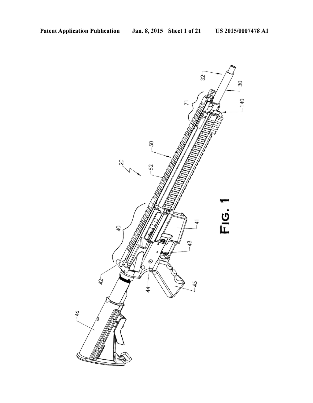 FIREARM WITH QUICK COUPLING BARREL SYSTEM - diagram, schematic, and image 02