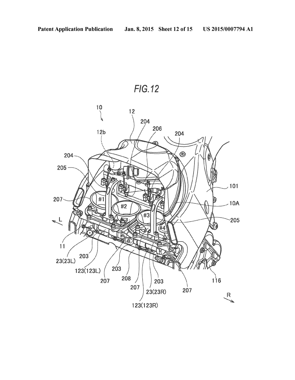 FUEL SUPPLY APPARATUS OF INTERNAL COMBUSTION ENGINE - diagram, schematic, and image 13