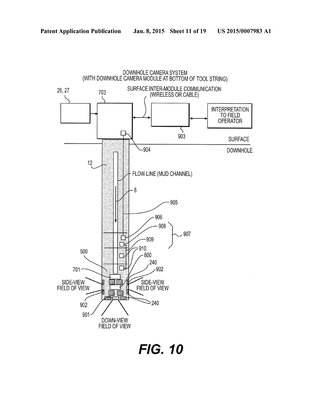 Downhole Imaging Systems and Methods - diagram, schematic, and image 12