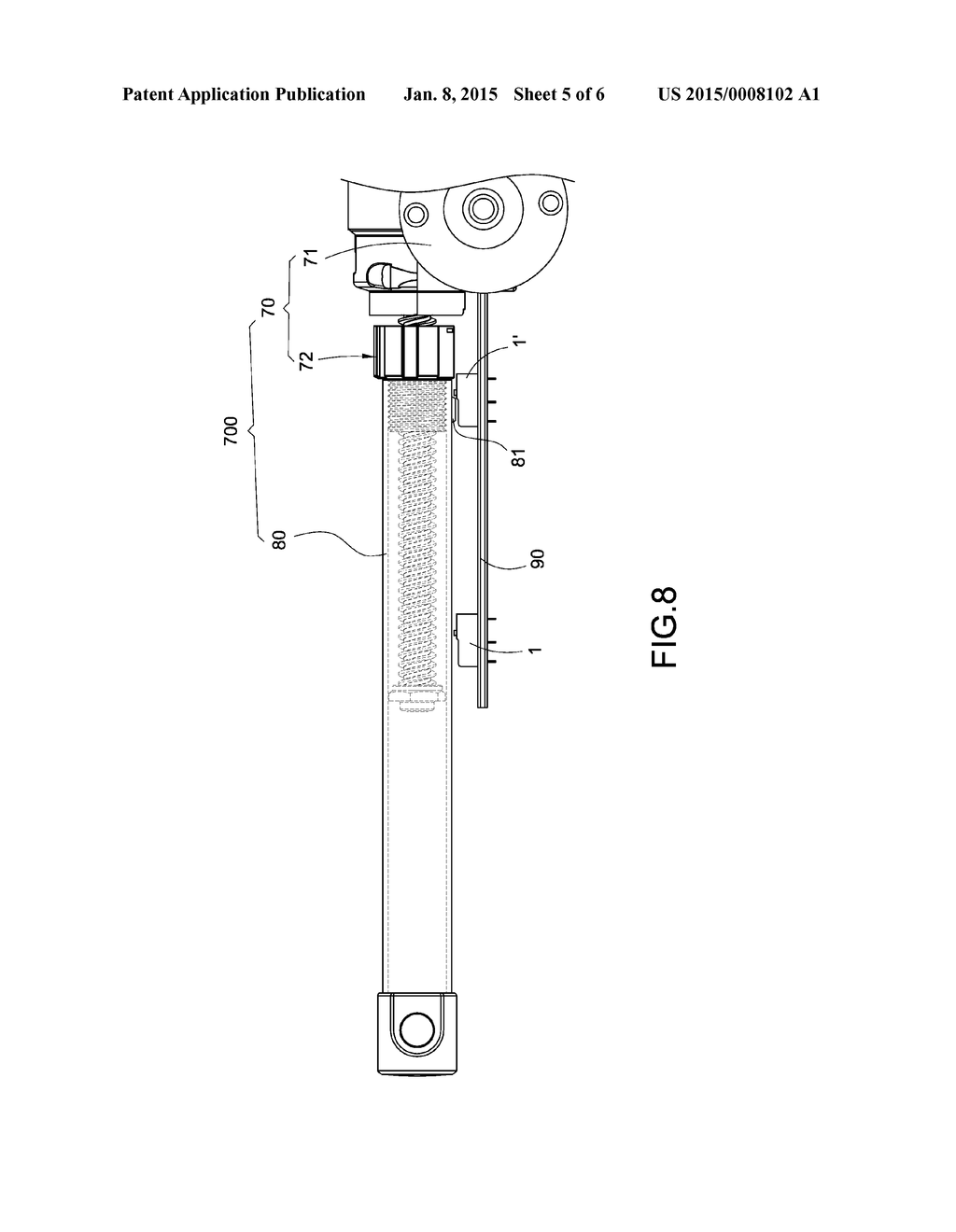 LIMIT SWITCH AND LINEAR ACTUATOR HAVING THE SAME - diagram, schematic, and image 06