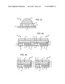 FLIP-CHIP PHOSPHOR COATING METHOD AND DEVICES FABRICATED UTILIZING METHOD diagram and image