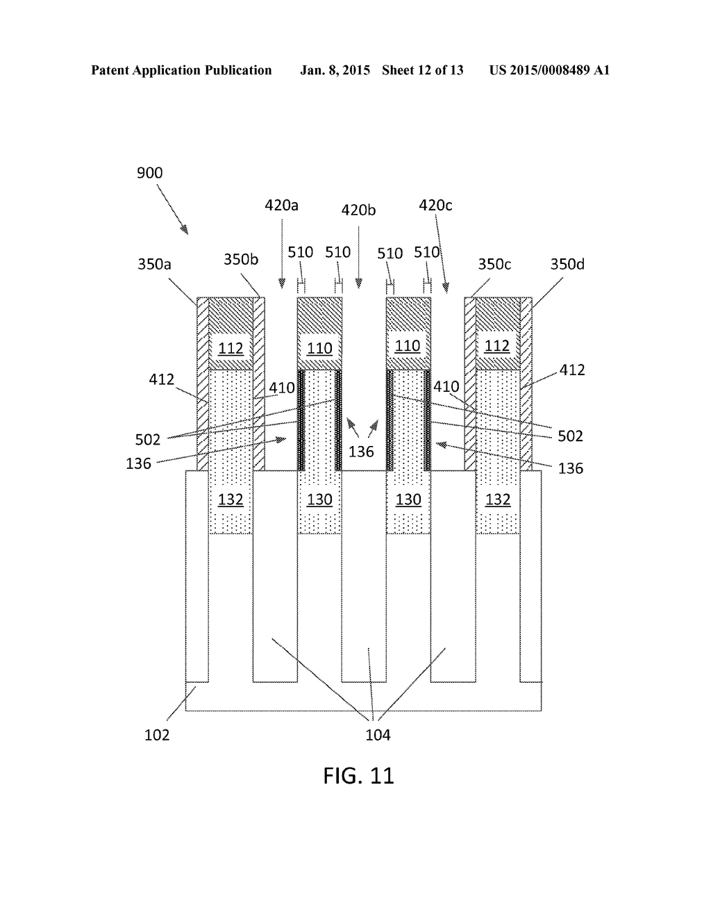 FIN-TYPE FIELD EFFECT TRANSISTOR AND METHOD OF FABRICATING THE SAME - diagram, schematic, and image 13