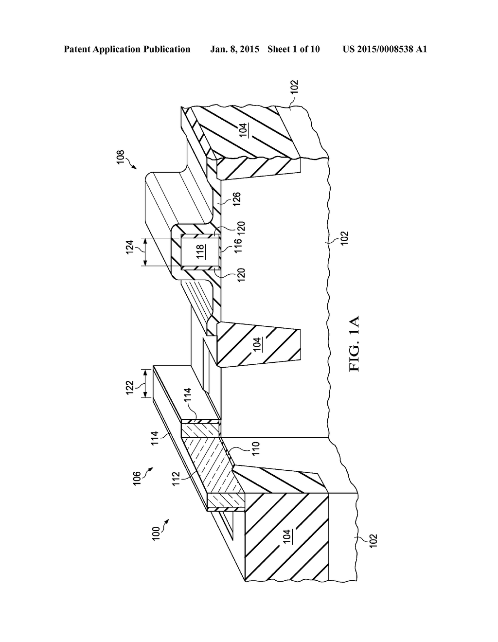 PARTIALLY RECESSED CHANNEL CORE TRANSISTORS IN REPLACEMENT GATE FLOW - diagram, schematic, and image 02