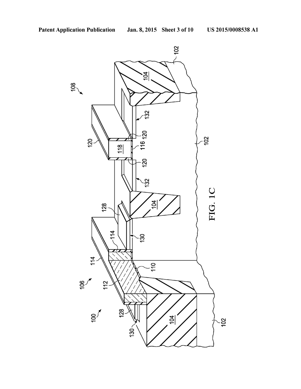 PARTIALLY RECESSED CHANNEL CORE TRANSISTORS IN REPLACEMENT GATE FLOW - diagram, schematic, and image 04