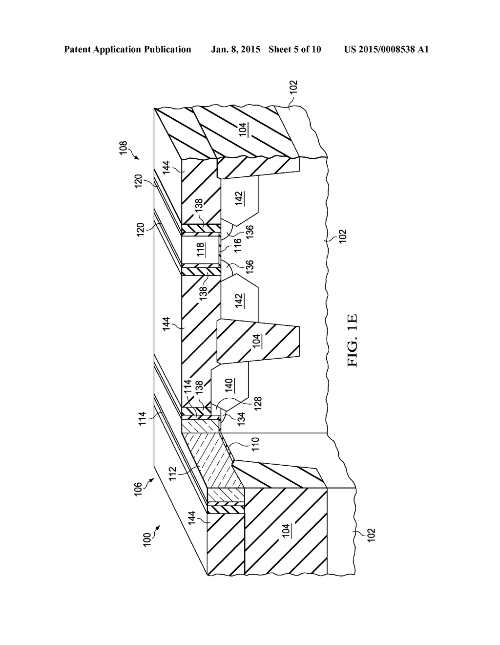 PARTIALLY RECESSED CHANNEL CORE TRANSISTORS IN REPLACEMENT GATE FLOW - diagram, schematic, and image 06