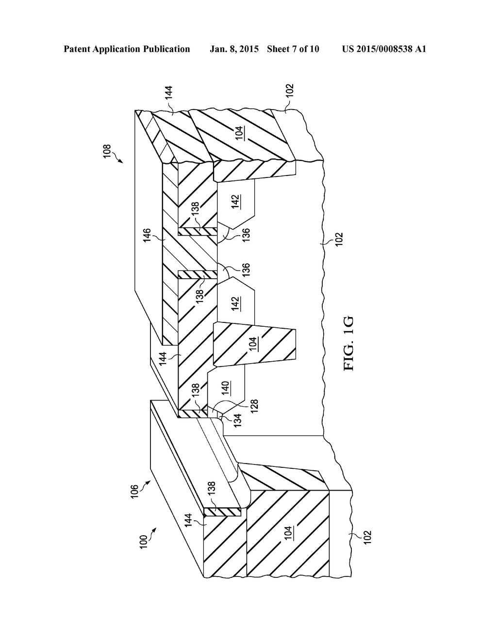 PARTIALLY RECESSED CHANNEL CORE TRANSISTORS IN REPLACEMENT GATE FLOW - diagram, schematic, and image 08