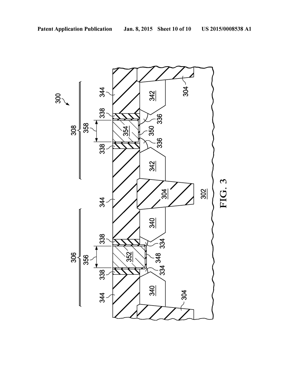 PARTIALLY RECESSED CHANNEL CORE TRANSISTORS IN REPLACEMENT GATE FLOW - diagram, schematic, and image 11