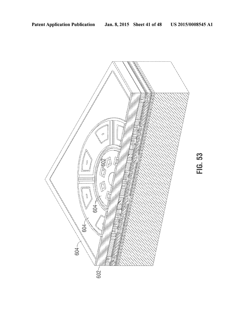 TECHNIQUE FOR FORMING A MEMS DEVICE - diagram, schematic, and image 42