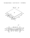 METHOD AND STRUCTURE OF PANELIZED PACKAGING OF SEMICONDUCTOR DEVICES diagram and image